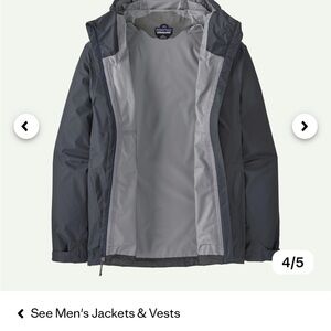 Patagonia Men's Torrentshell 3L Rain Jacket Black size Large **LIKE NEW**